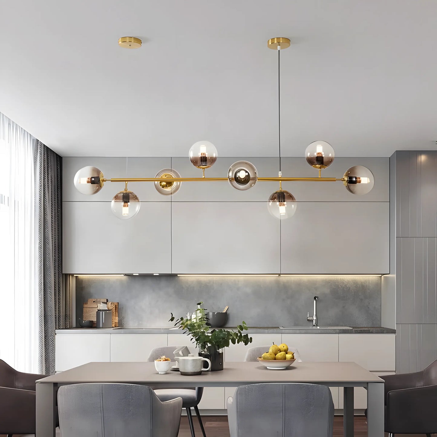 Nordic Modern Ball Chandelier