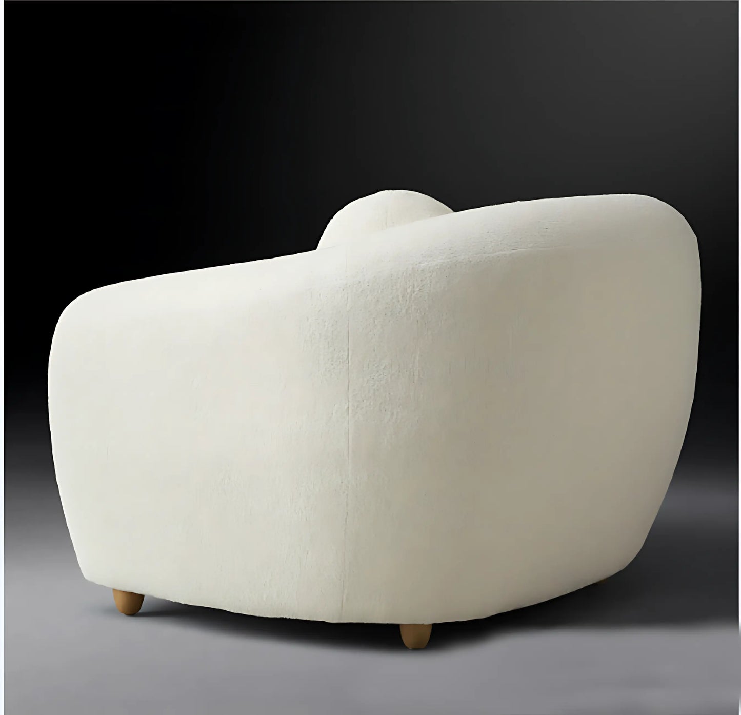 Modern Design Solid Wood Frame Comfortable Upholstered Sofa Chair