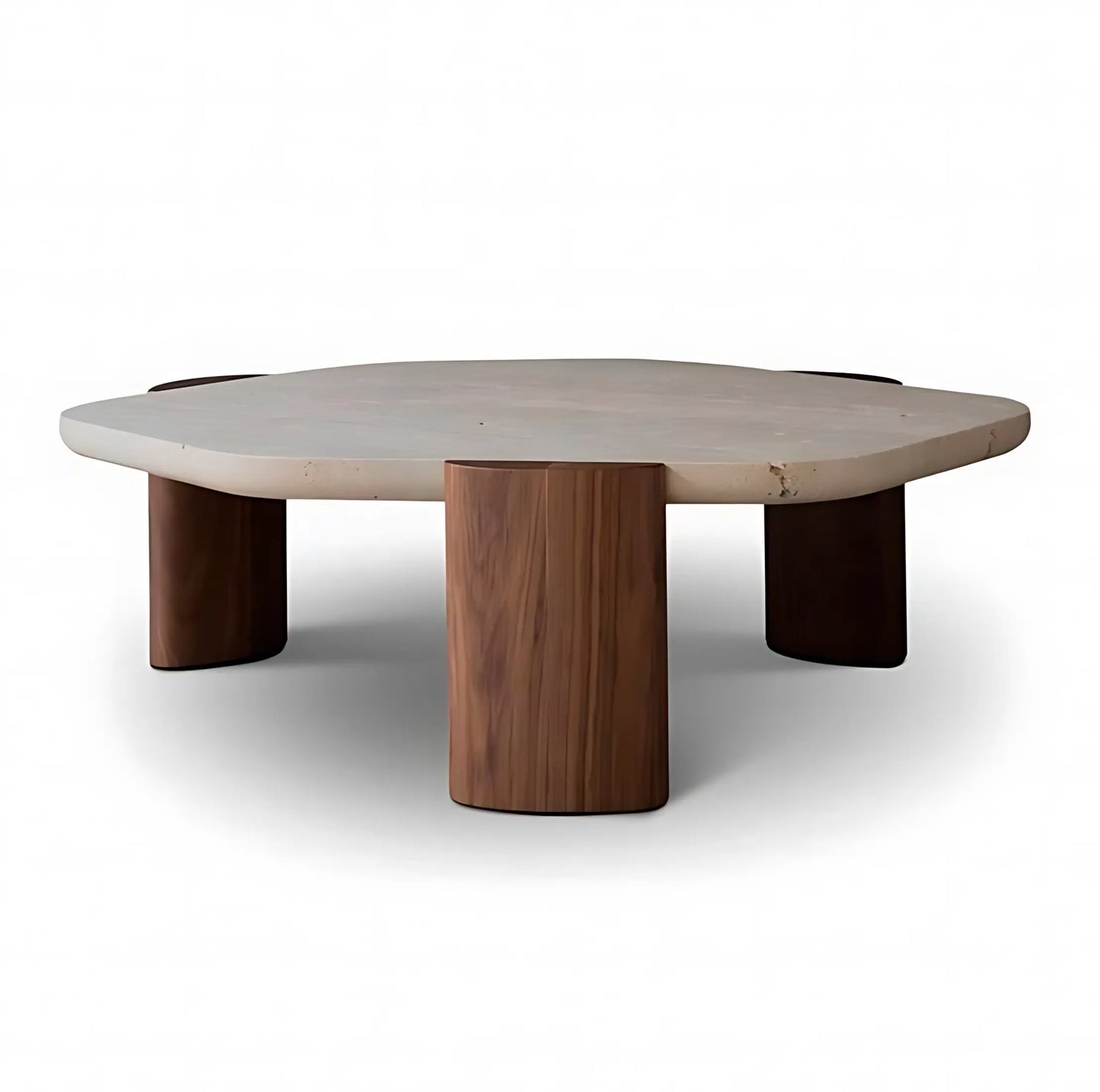 Minimalist Design Fiberglass Cloud Shape Coffee Table
