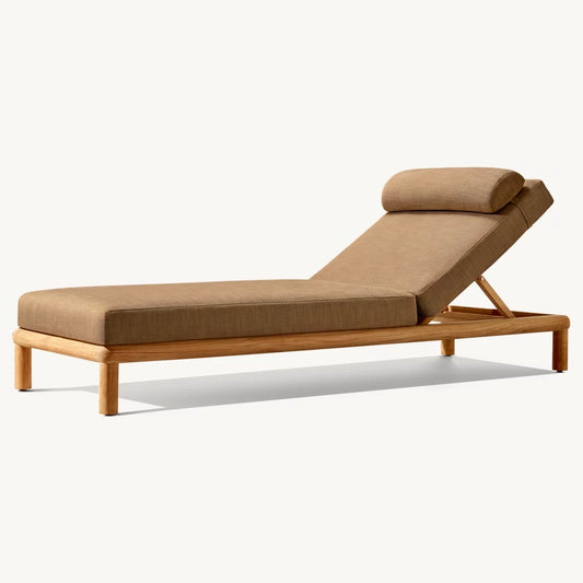 Auren Teak Chaise