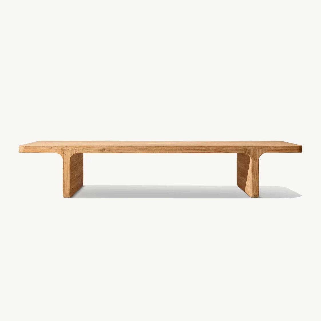 Myral Teak Rectangular Coffee Table