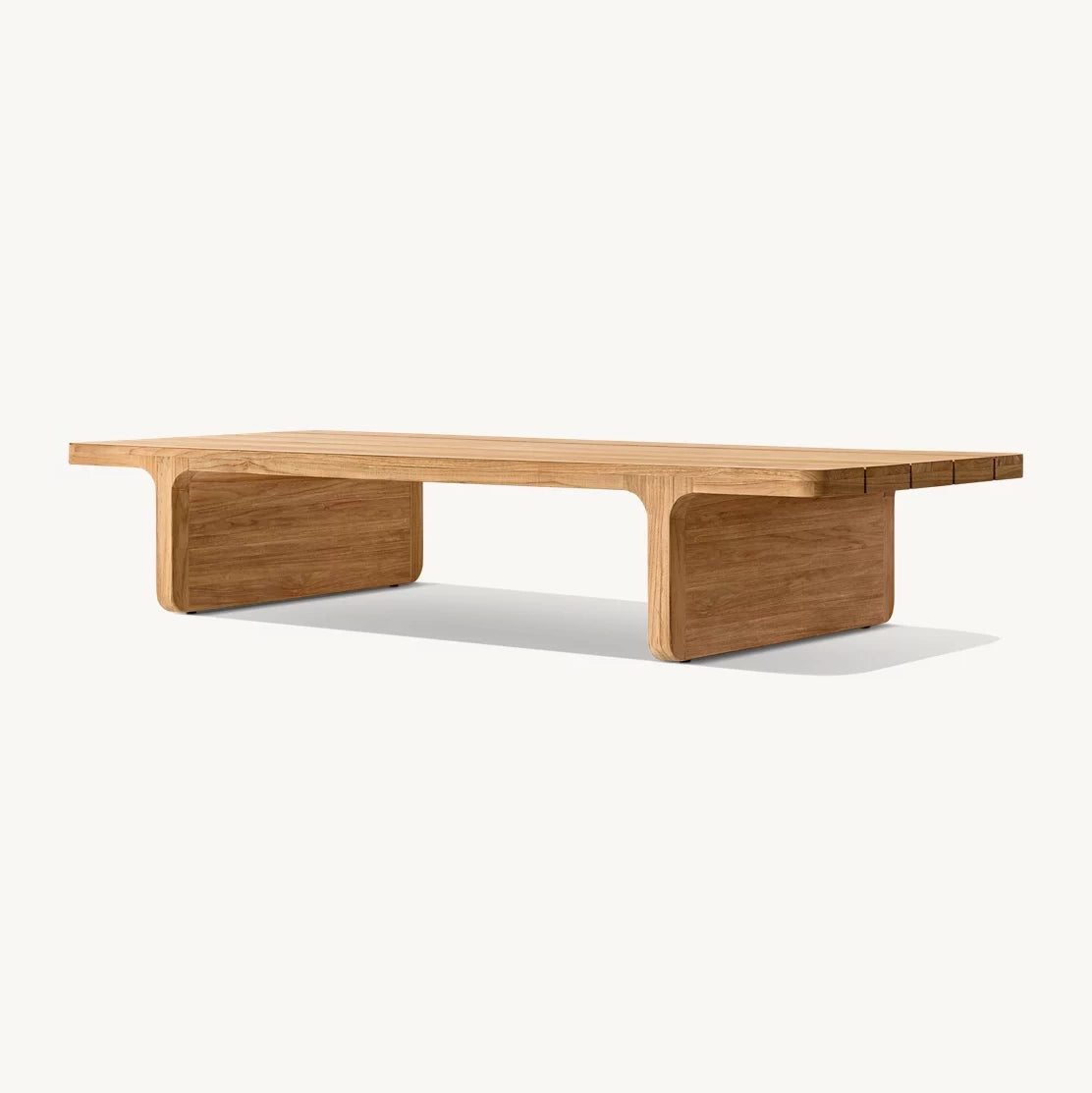 Myral Teak Rectangular Coffee Table