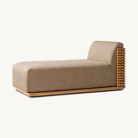 Zyric Teak Chaise