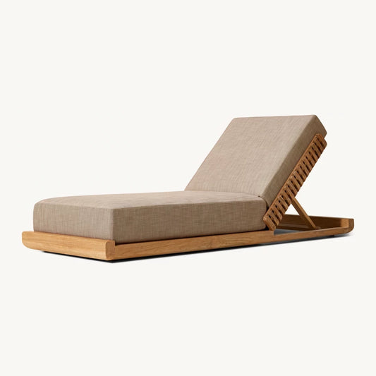 Zyric Teak Adjustable Chaise