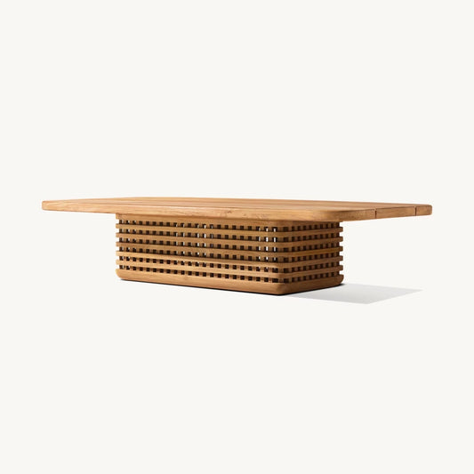 Zyric Teak Rectangular Coffee Table