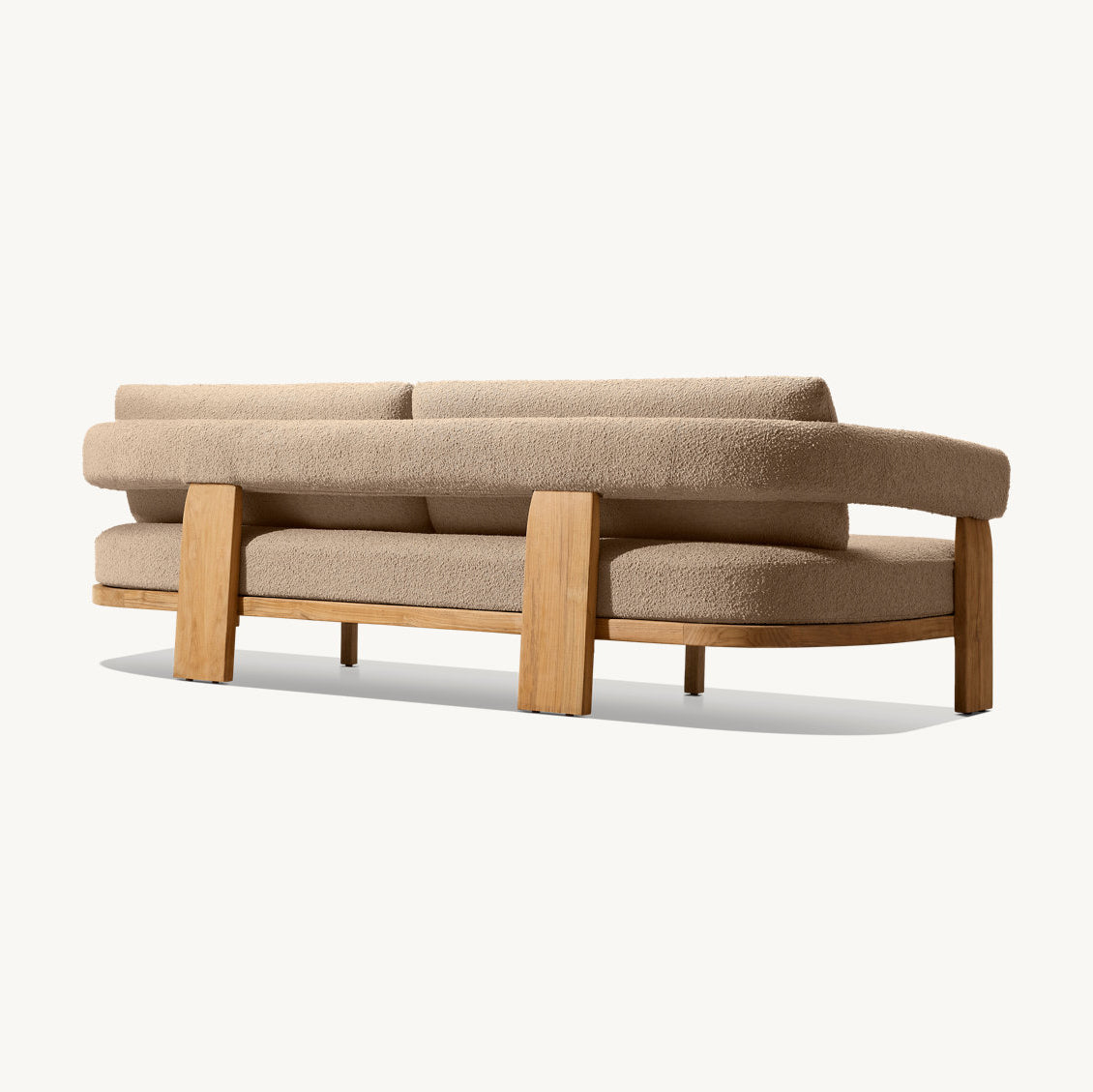 Kavien 3-Seater Teak Sofa