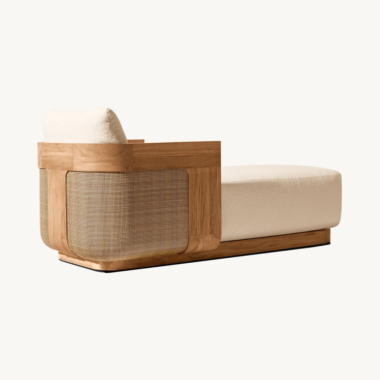 Serel Teak Chaise