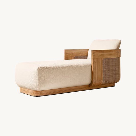 Serel Teak Chaise