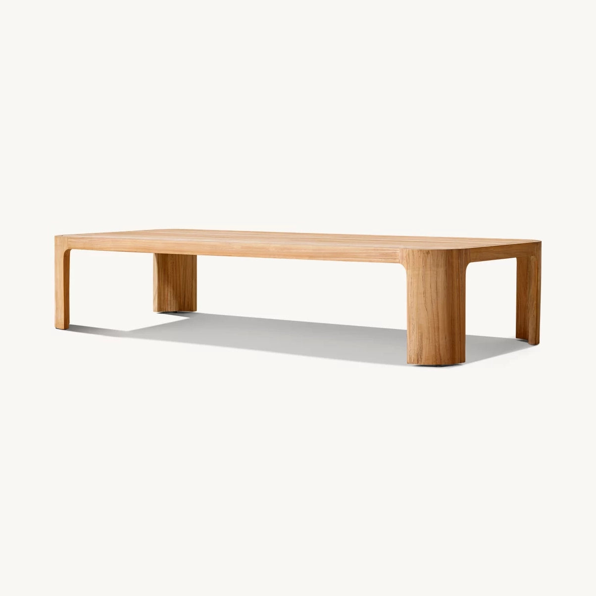 Serel Teak Rectangular Coffee Table