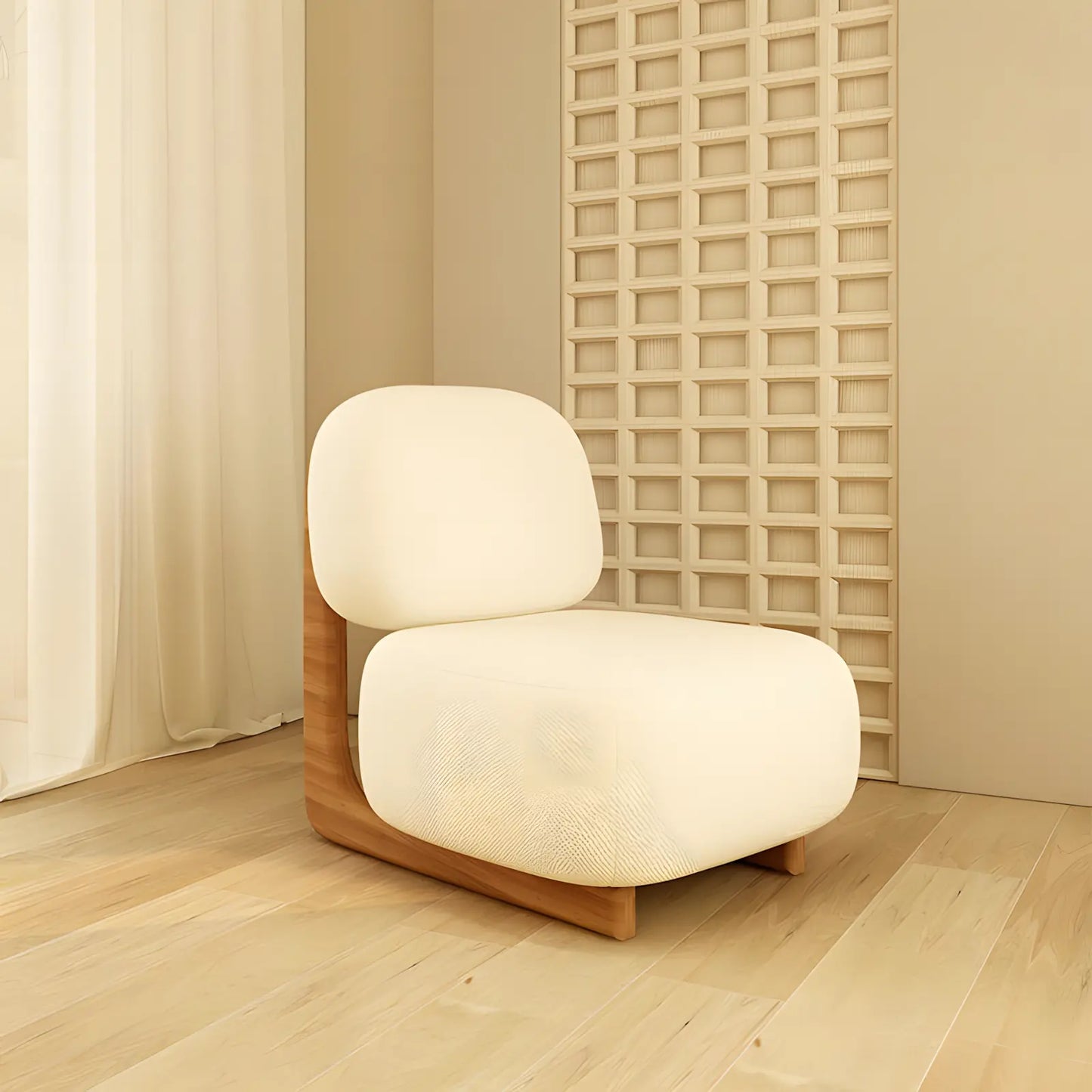 Wabi-sabi Bedroom Lazy Sofa Chair
