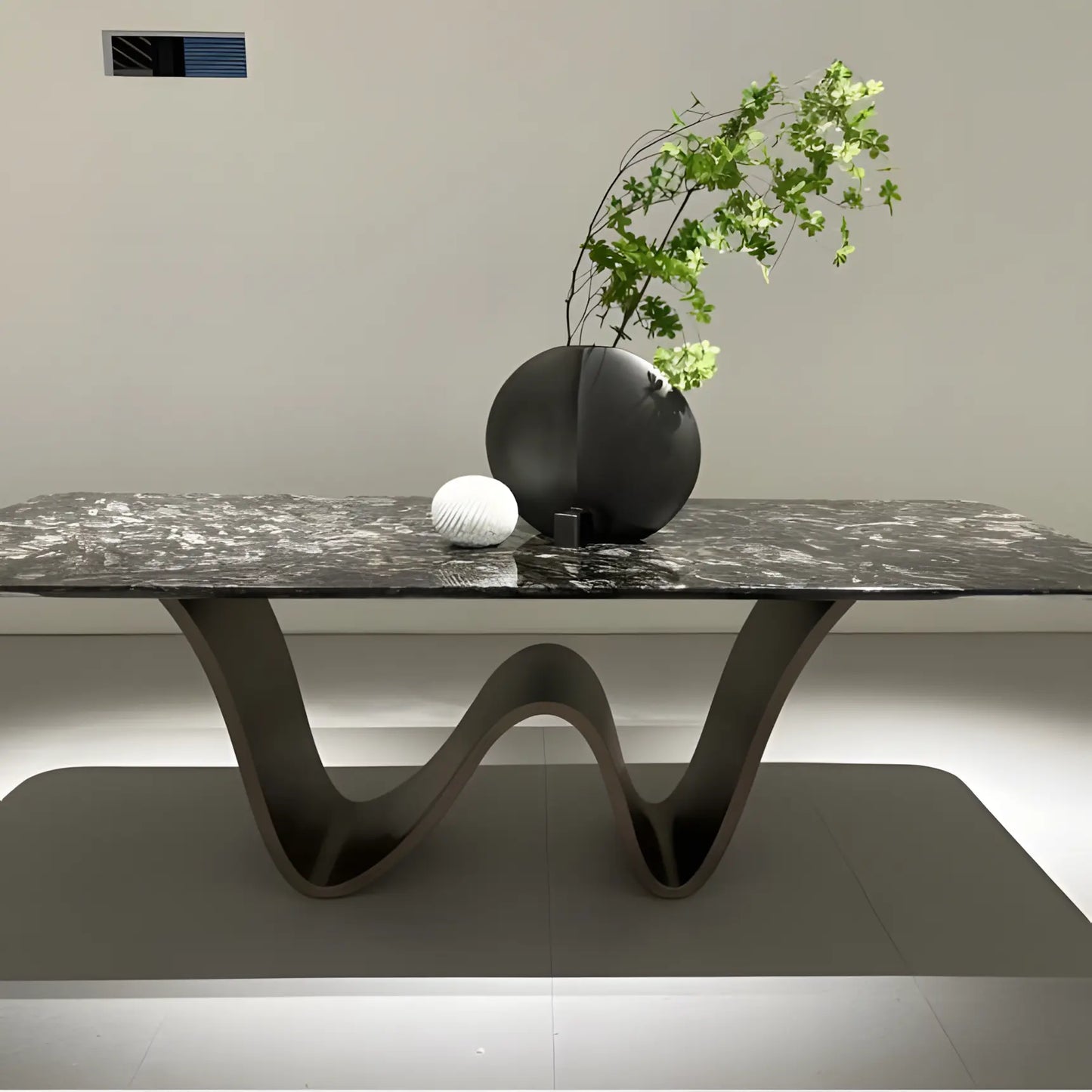 Italian Minimalist Luxury Stone Marble Table