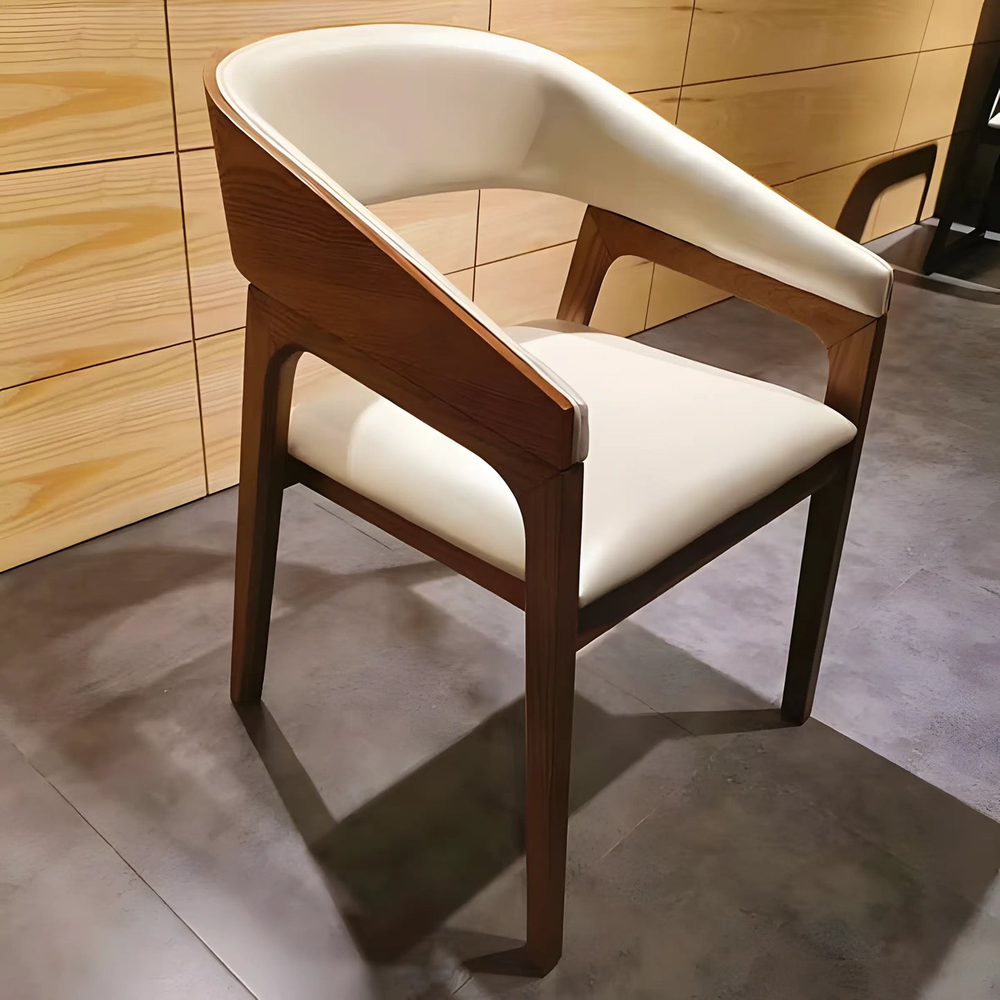 Nordic Solid Wood Simple Dining Chair Ash Wood