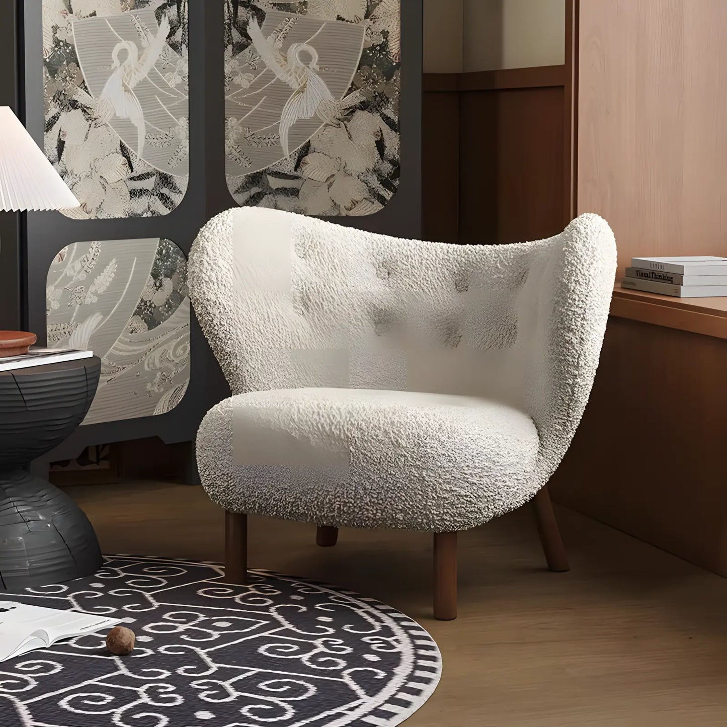 Small Hibiscus Designer Small Petra Single Sofa Chair