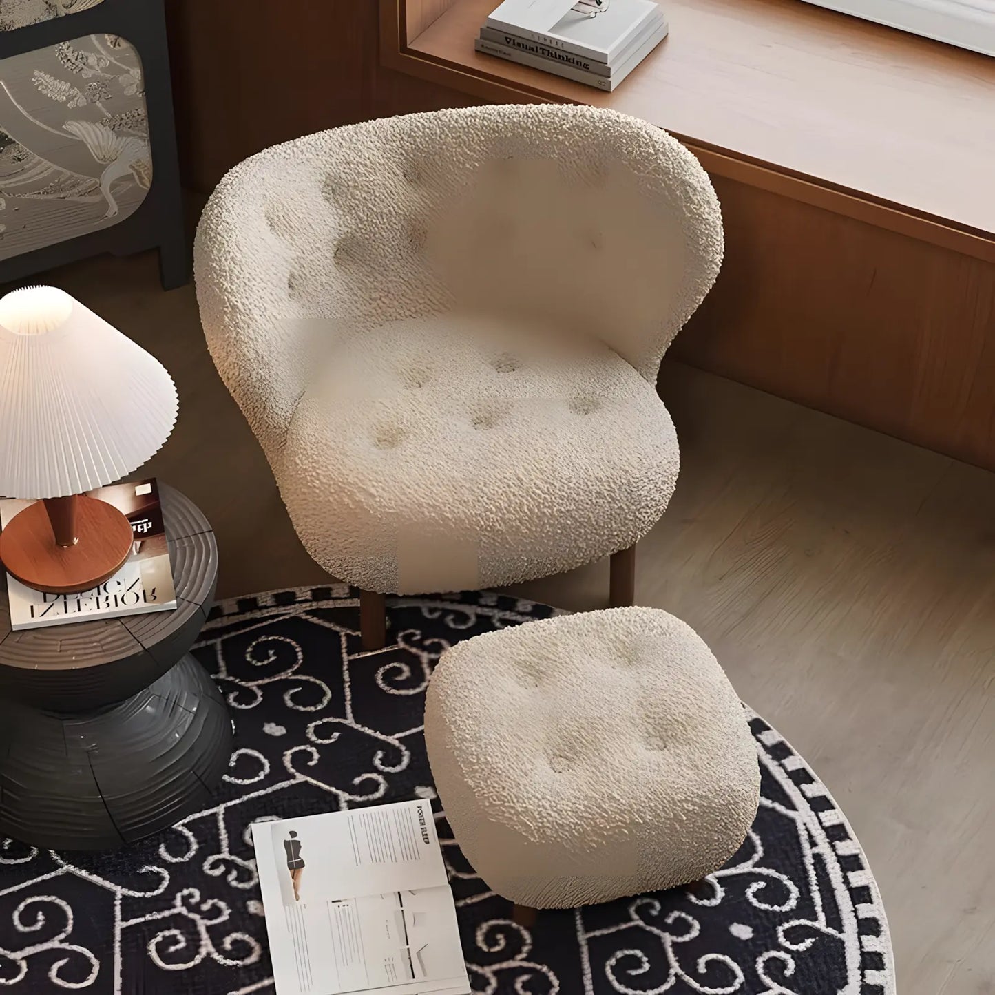 Small Hibiscus Designer Small Petra Single Sofa Chair