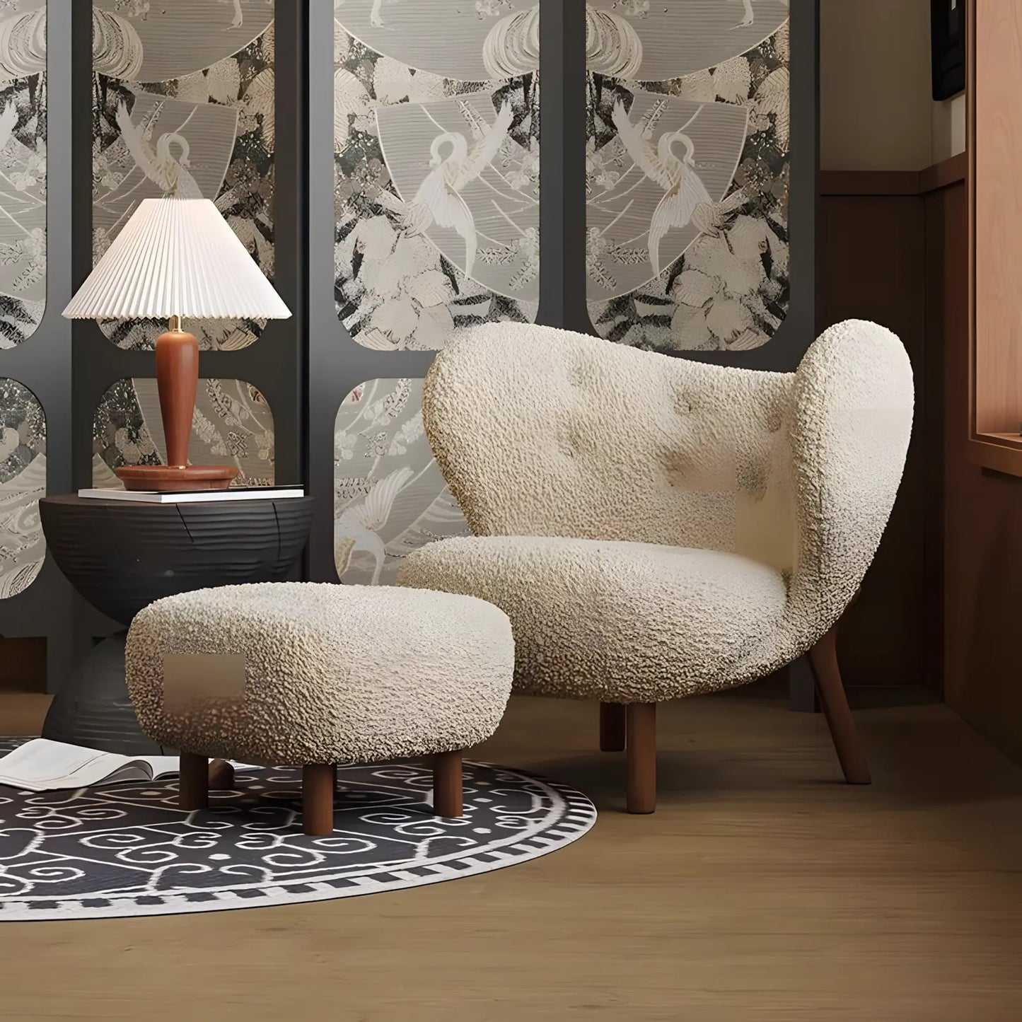 Small Hibiscus Designer Small Petra Single Sofa Chair