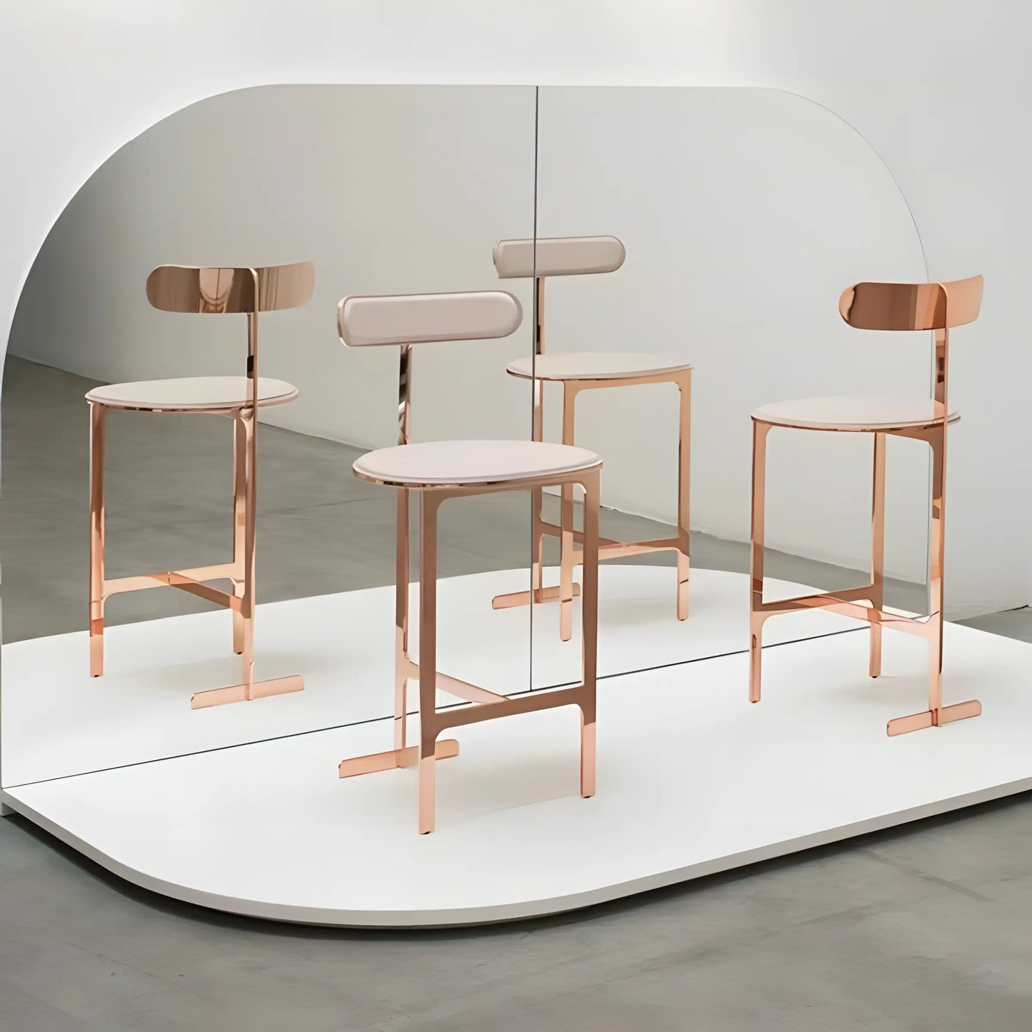 Modern Minimalist bar Chair Simple High Chair