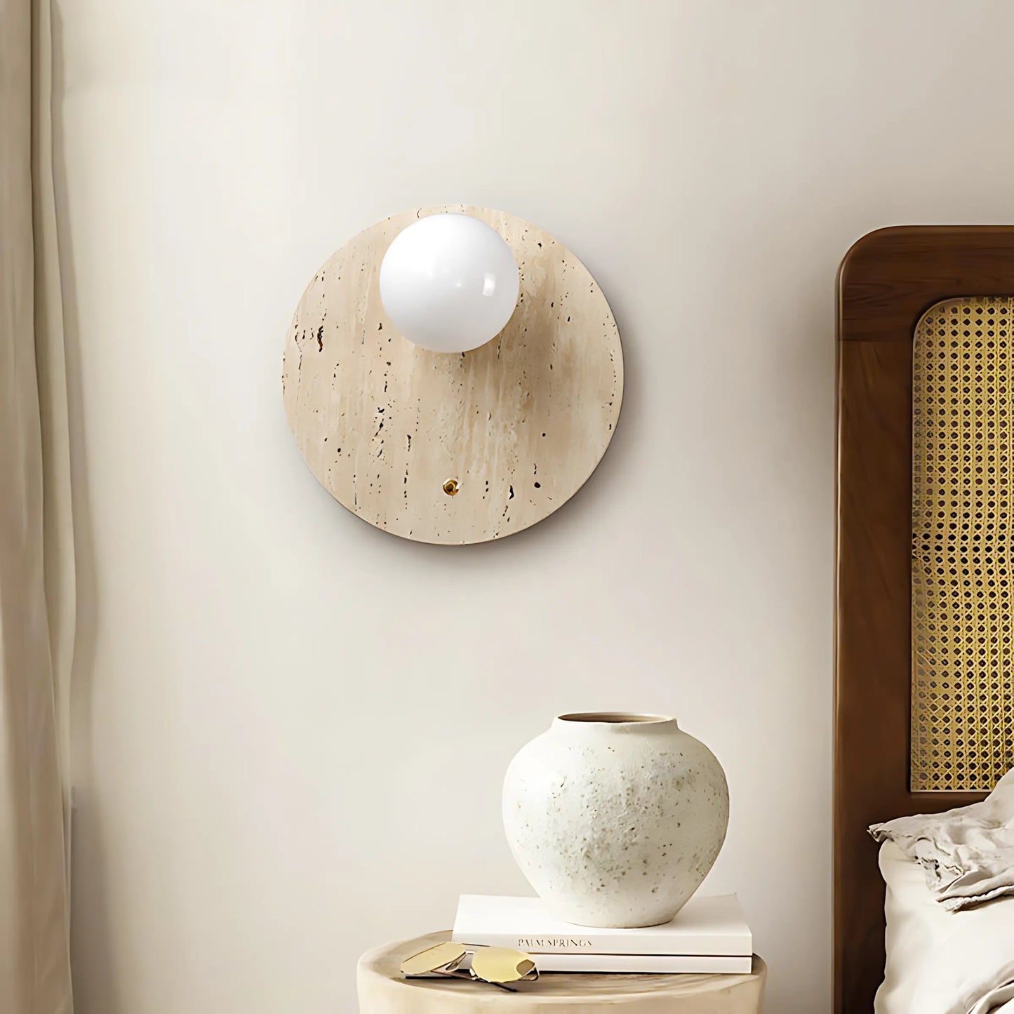 Travertino Wall Sconce