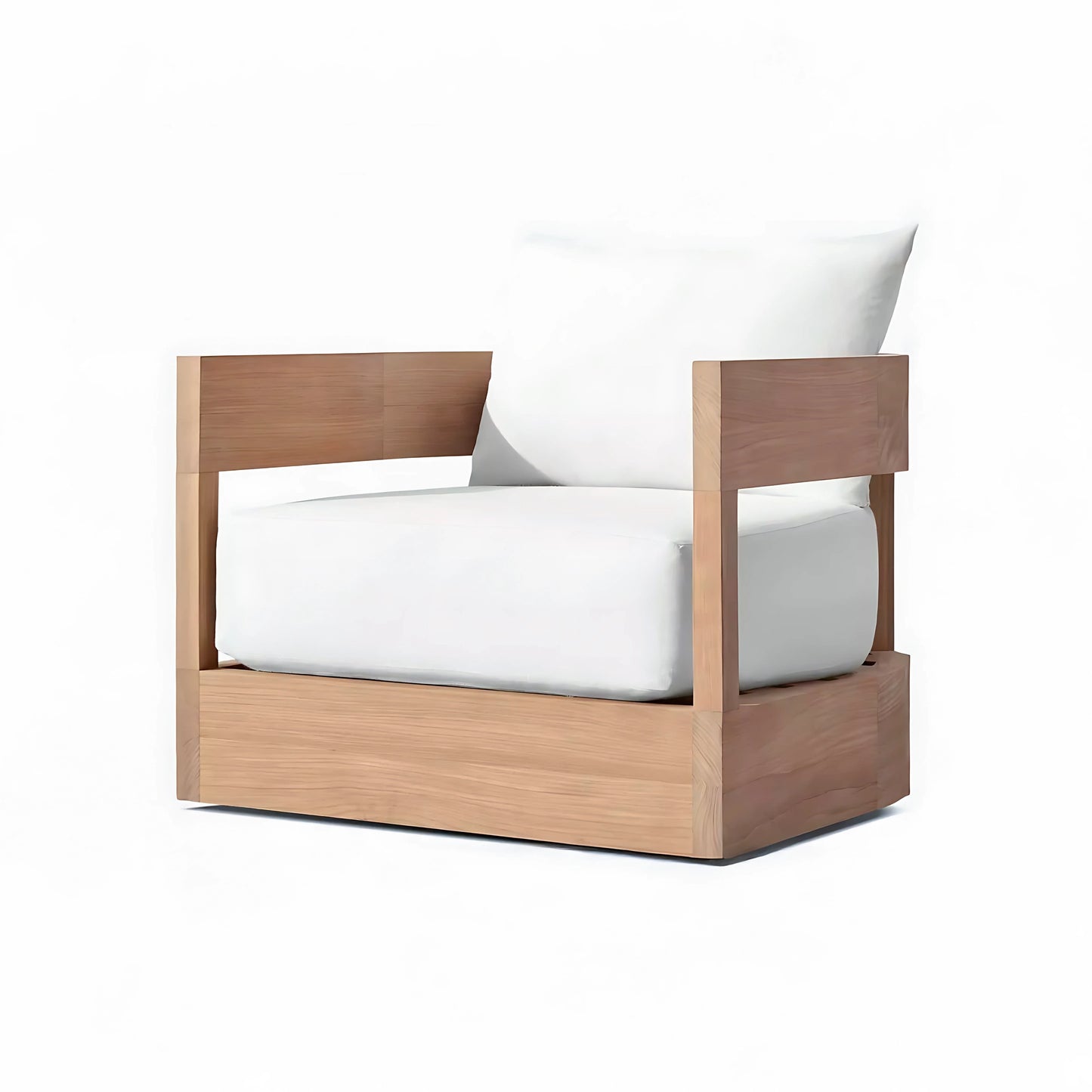 Nuvor Teak Sofa Swivel Lounge Chair