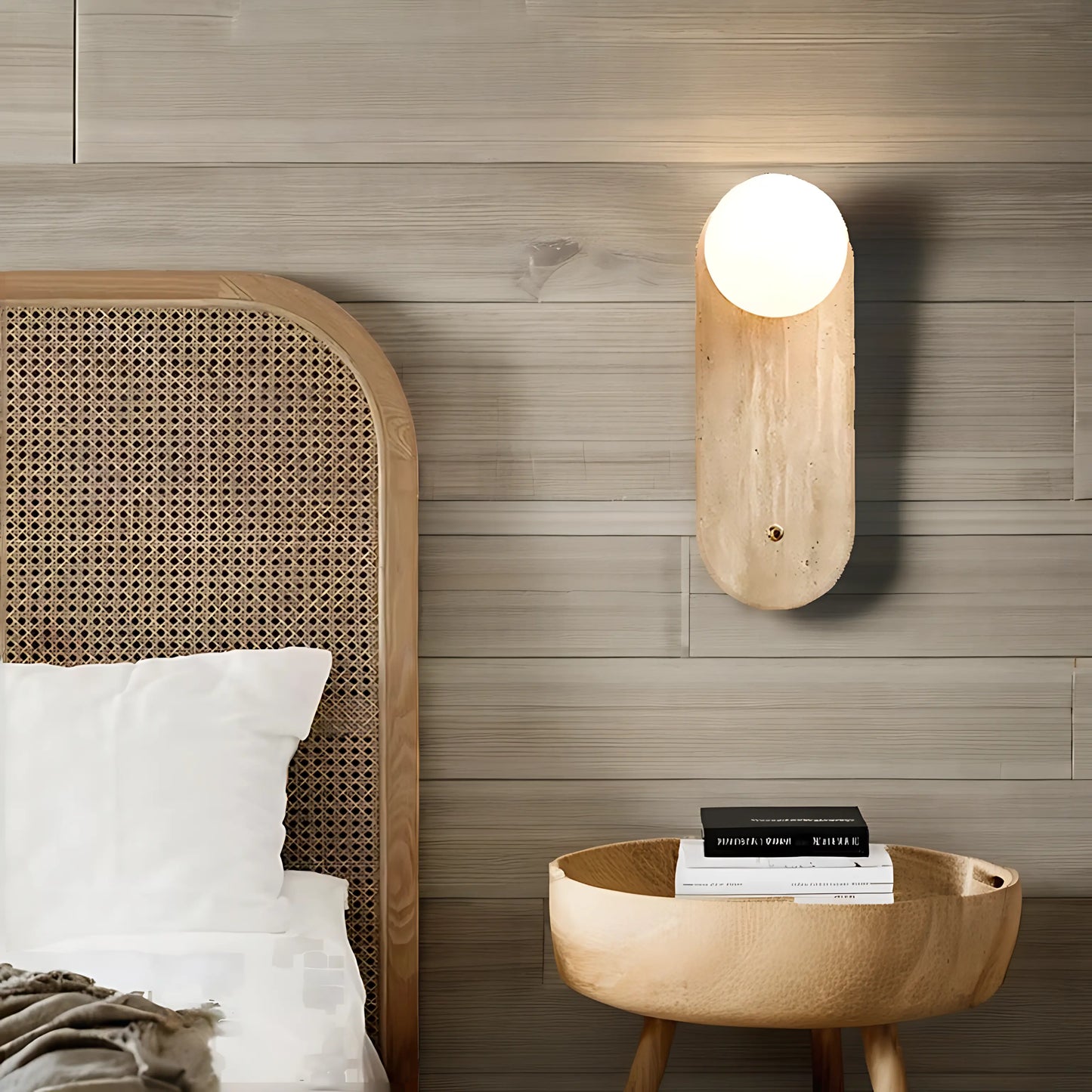Travertino Wall Sconce