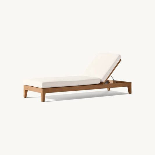 Nuvor Teak Chaise