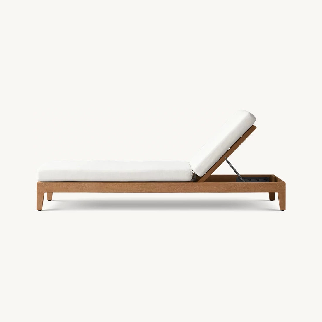 Nuvor Teak Chaise