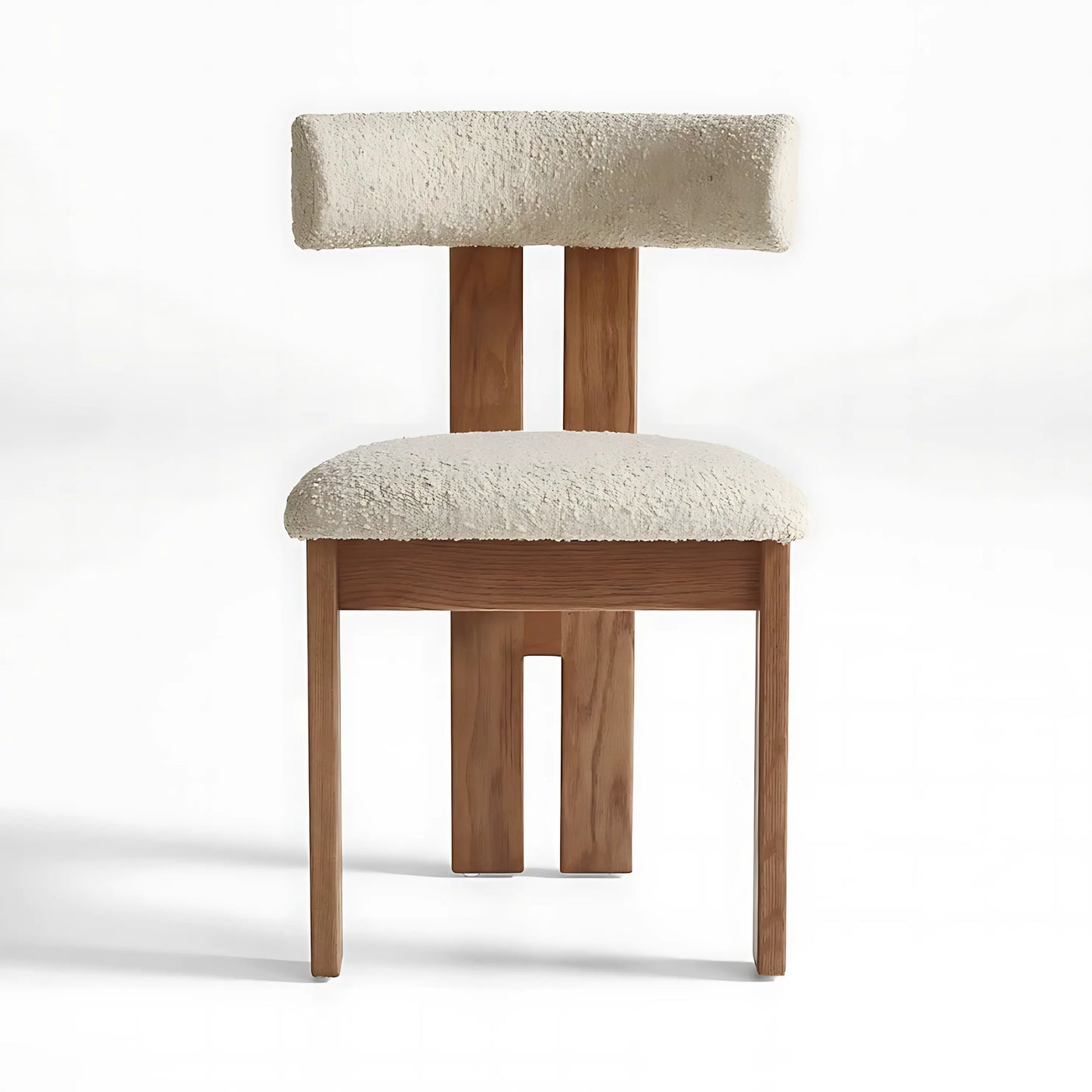 Minilamist Design Ash Wood Frame Optional Fabric Accent Chairs Wooden