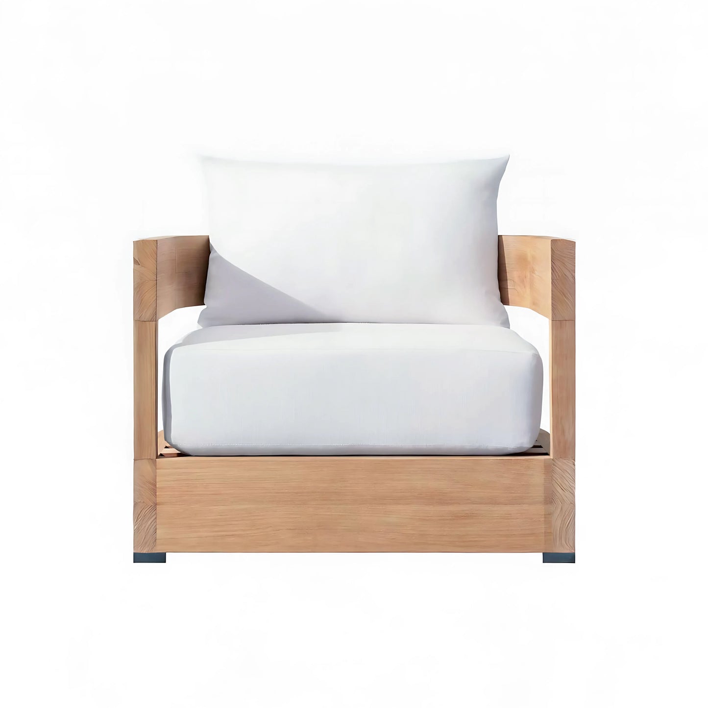 Nuvor Teak Sofa Swivel Lounge Chair