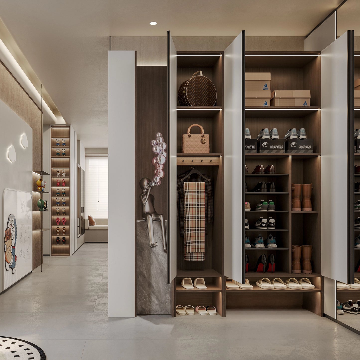 Velora Series Entry-Storage