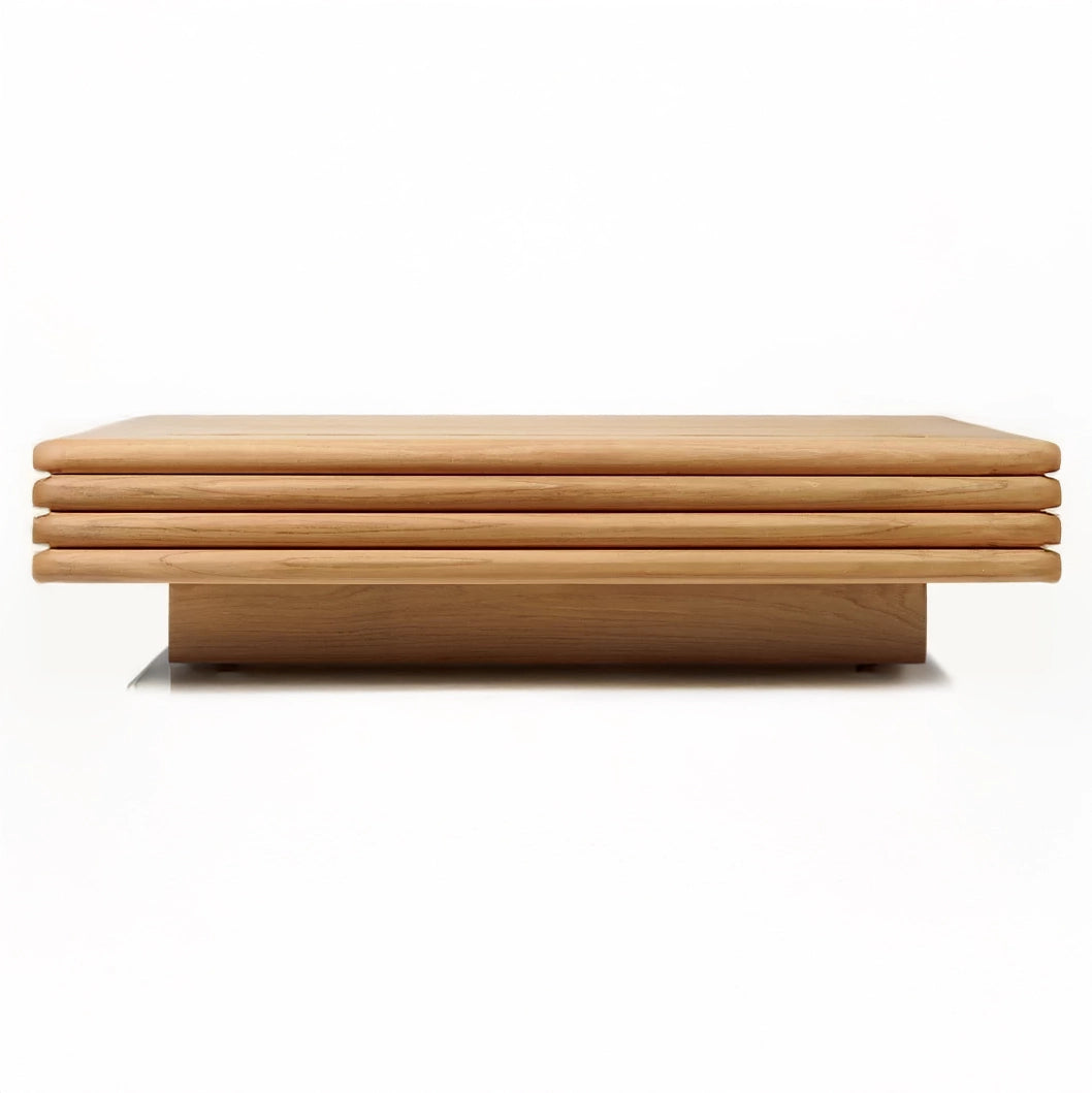 Veyra Teak Square Corner Side Table