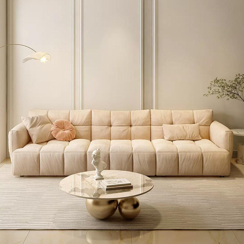 Italian Minimalist Fabric Sofa