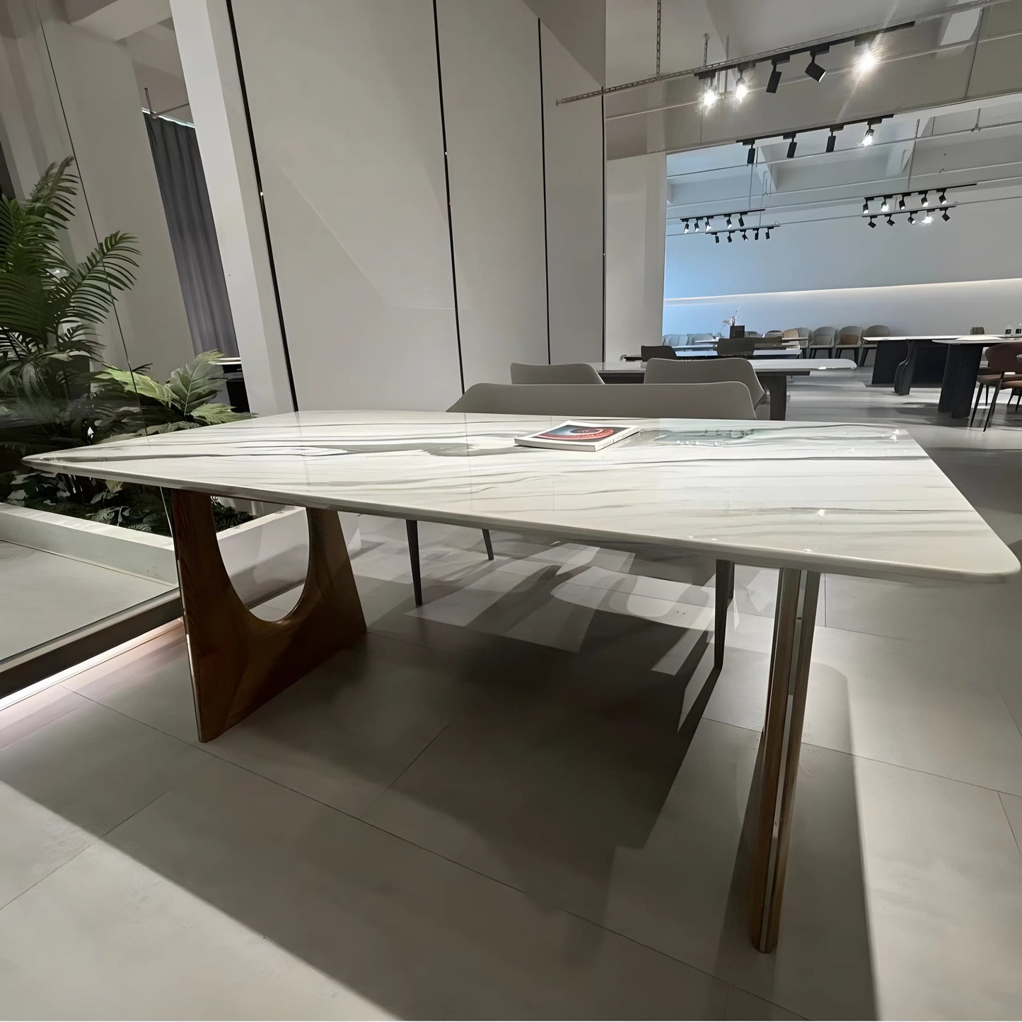 Northern Europe Supercrystalline Stone Modern Dining Table