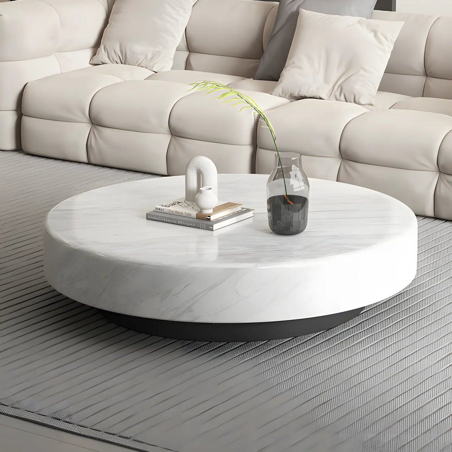 Simple Marble Coffee Table