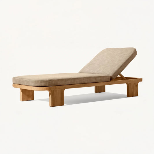 Caelen Teak Chaise