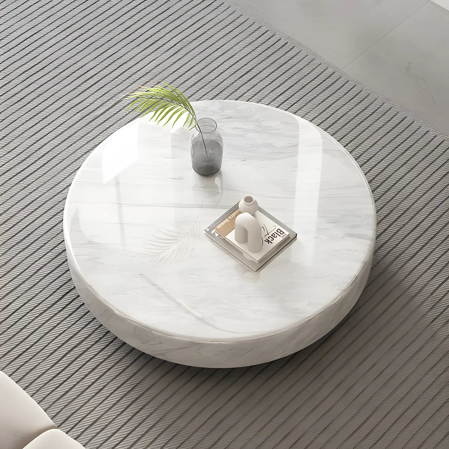 Simple Marble Coffee Table