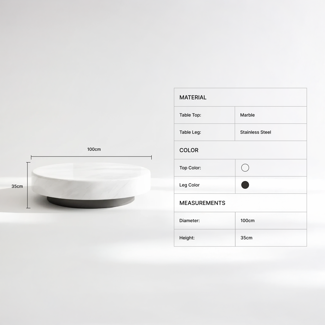 Mensa Round Coffee Table
