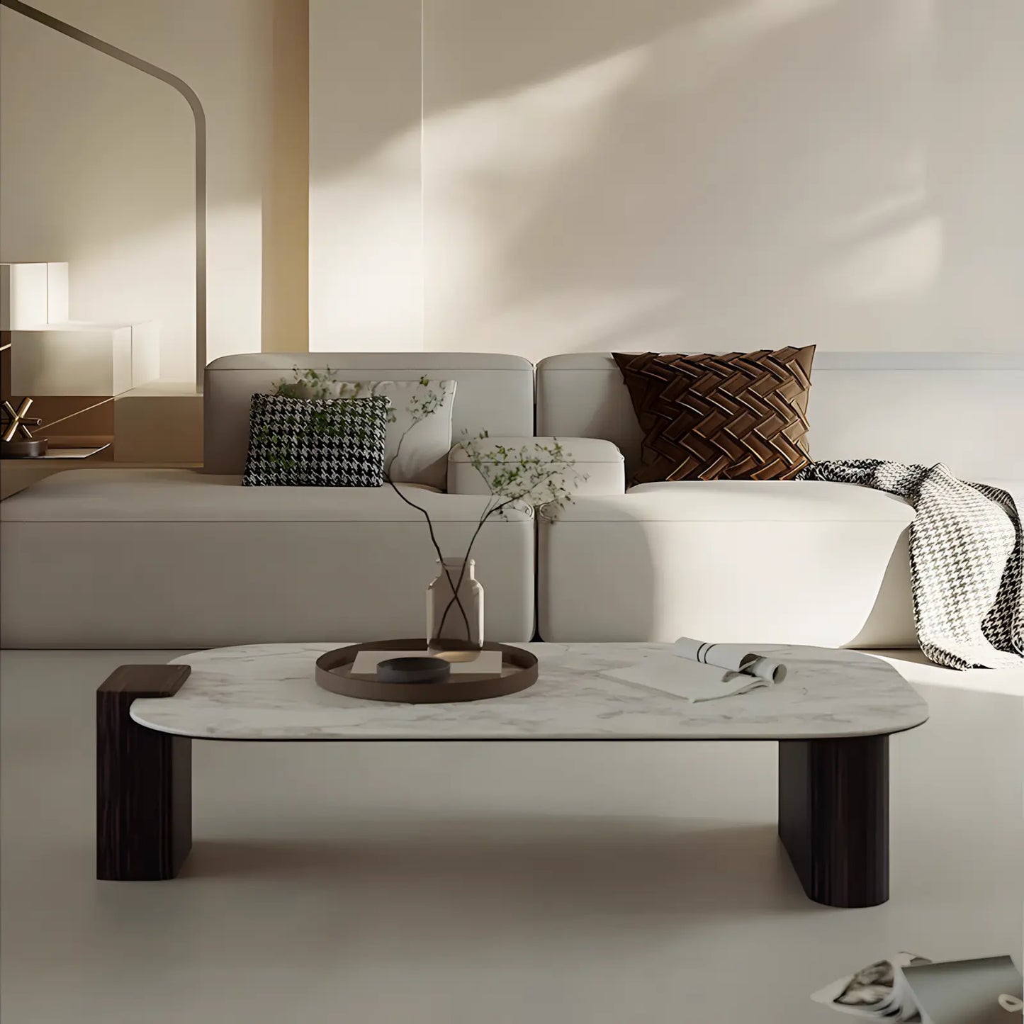 Italian Minimalist Living Room Coffee Table