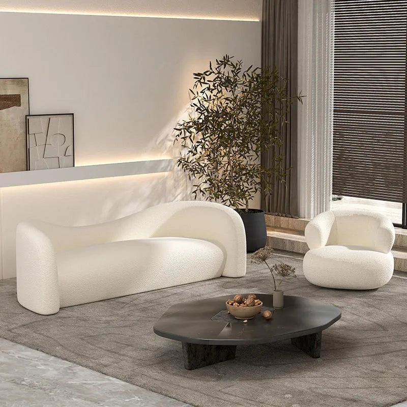 Modern Couch Curved Sofa for Living Room