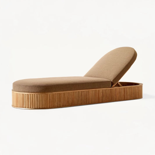 Orien Teak Chaise