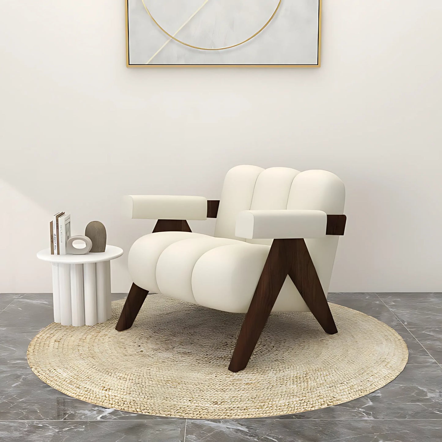 Fabric Upholstered Leisure Chair Lounge Chair