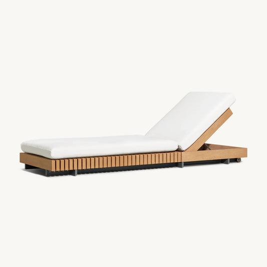 Solvia Teak Chaise