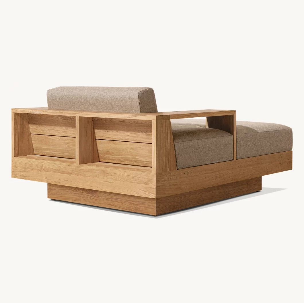 Veylin Teak Chaise