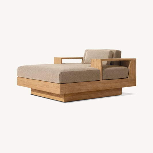 Veylin Teak Chaise