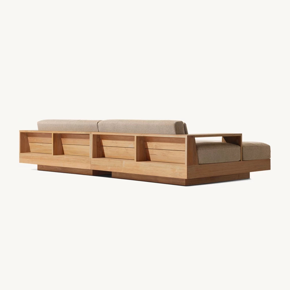 Veylin Teak Modular Daybed