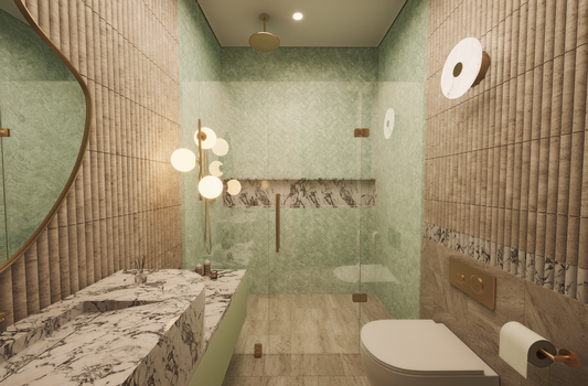 Vanita Verde Ensuite Vanity
