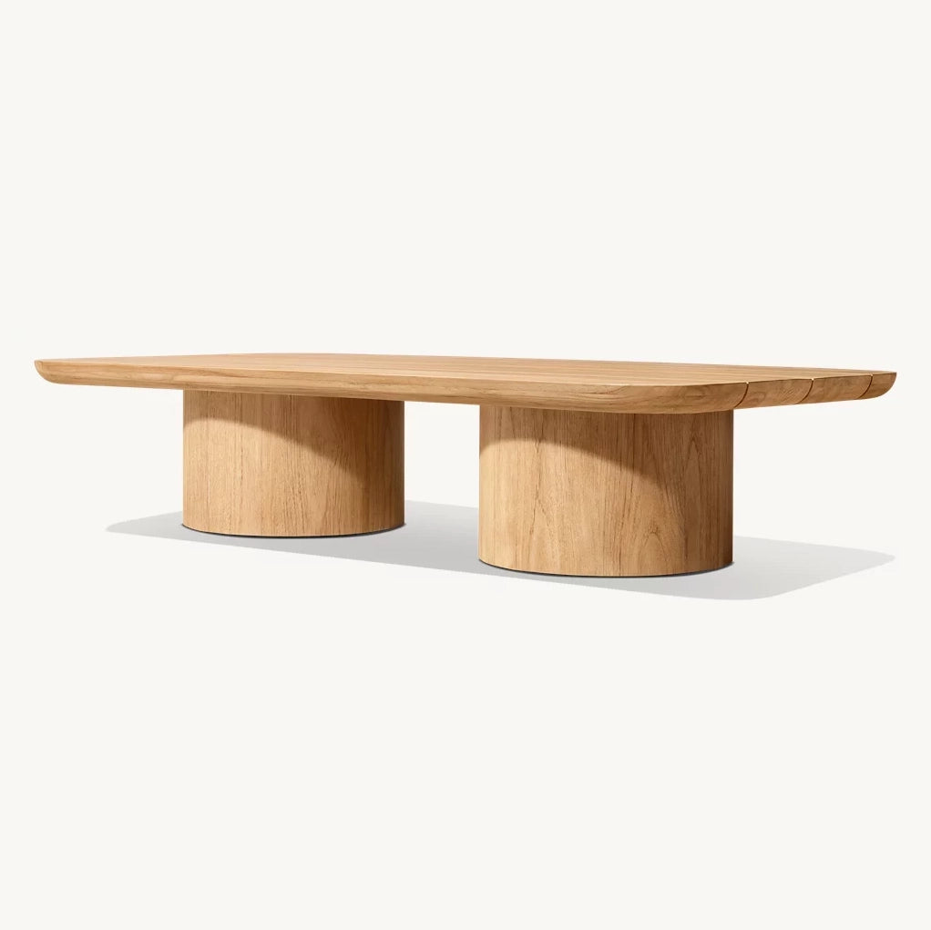 Teyric Teak Rectangular Coffee Table