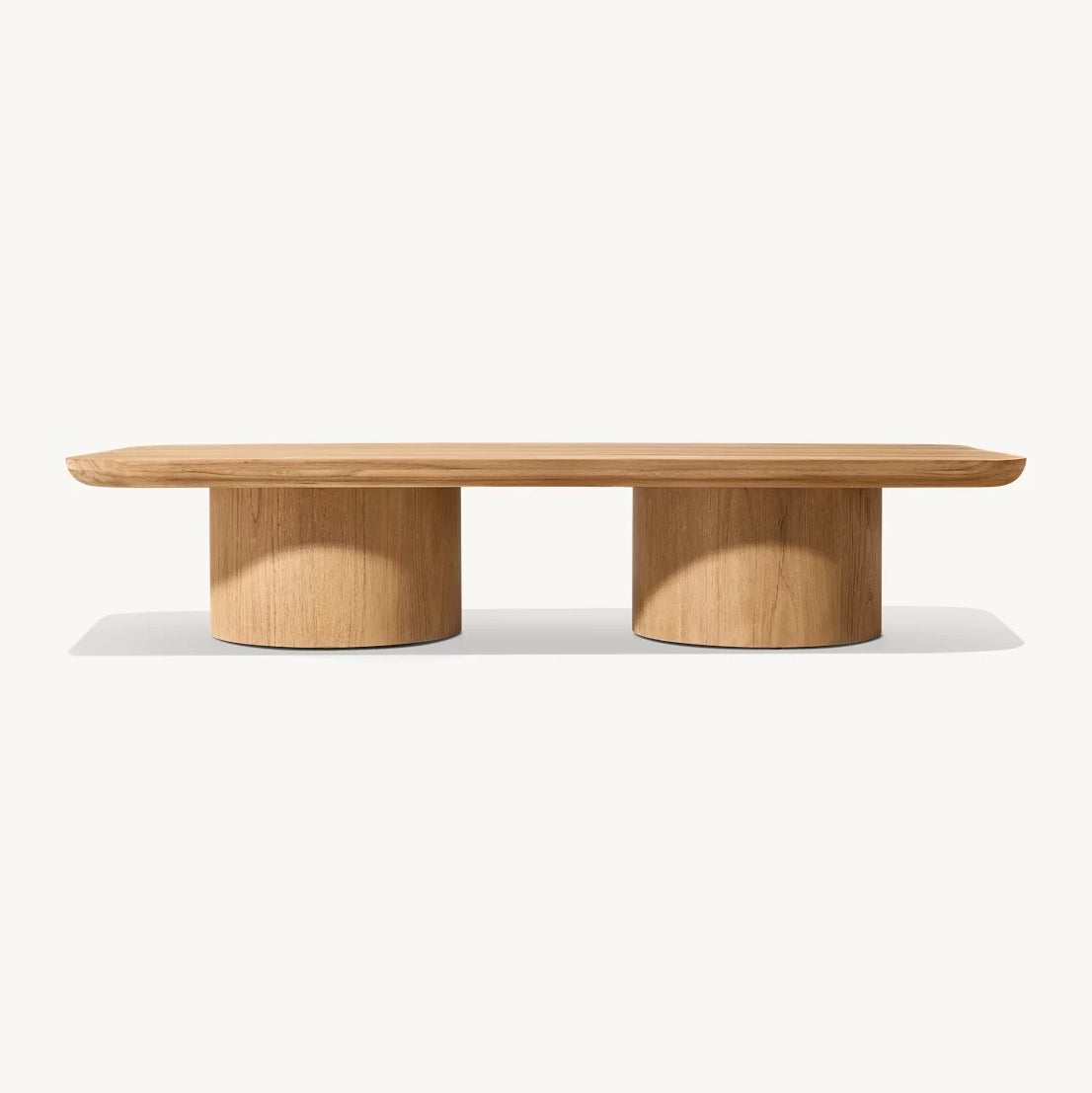 Teyric Teak Rectangular Coffee Table