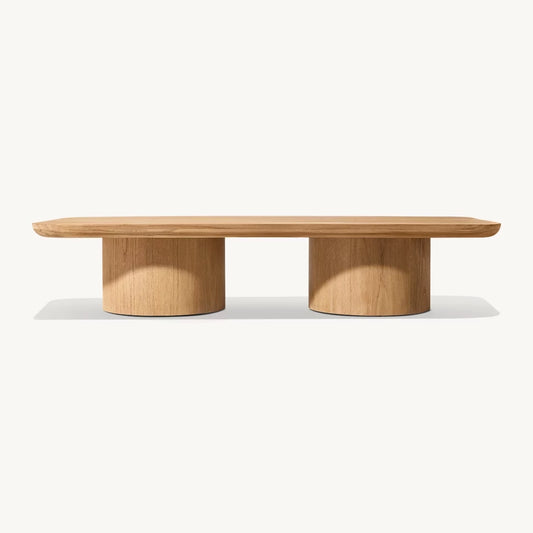 Teyric Teak Rectangular Coffee Table