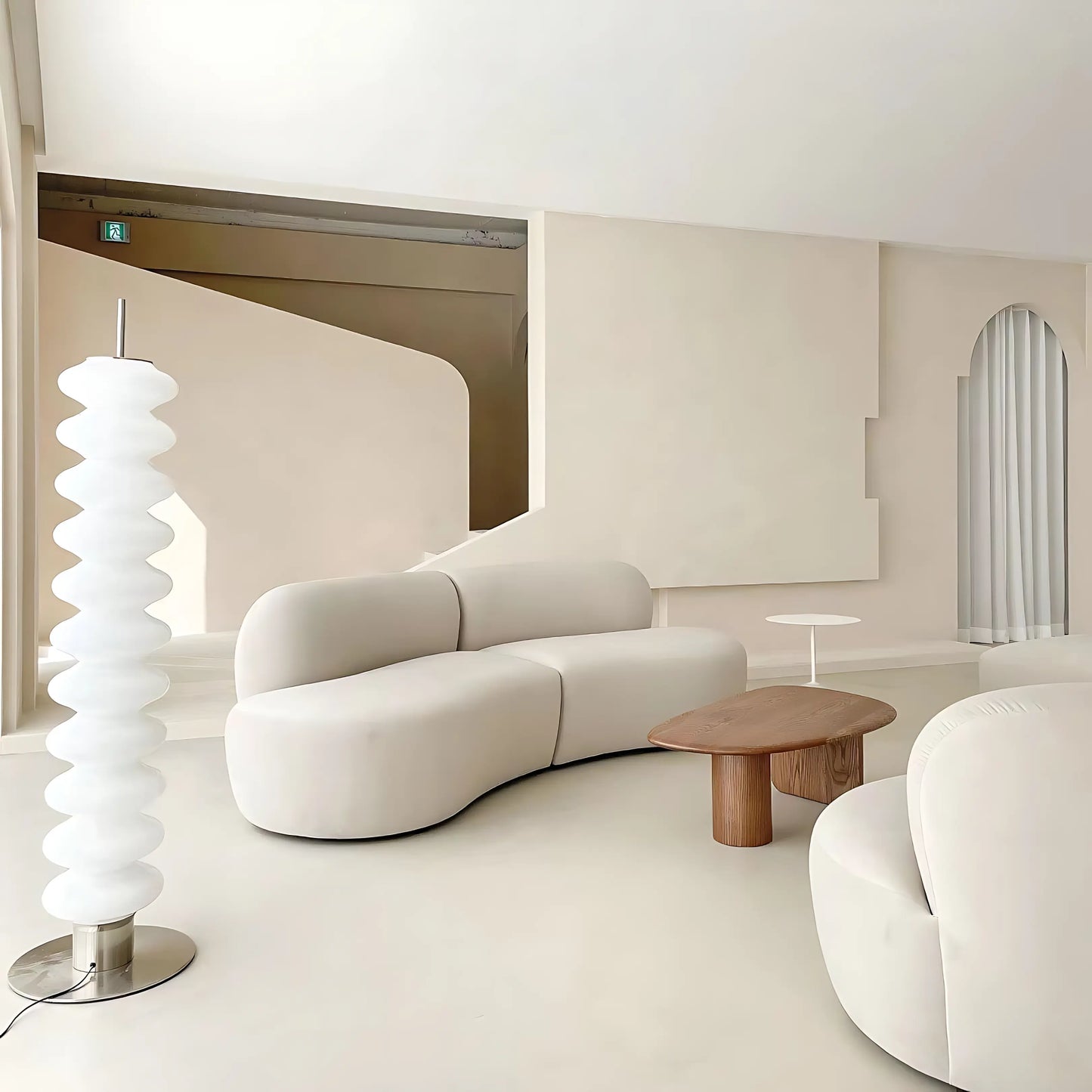 Simple Creativity Nordic Wood Coffee Table