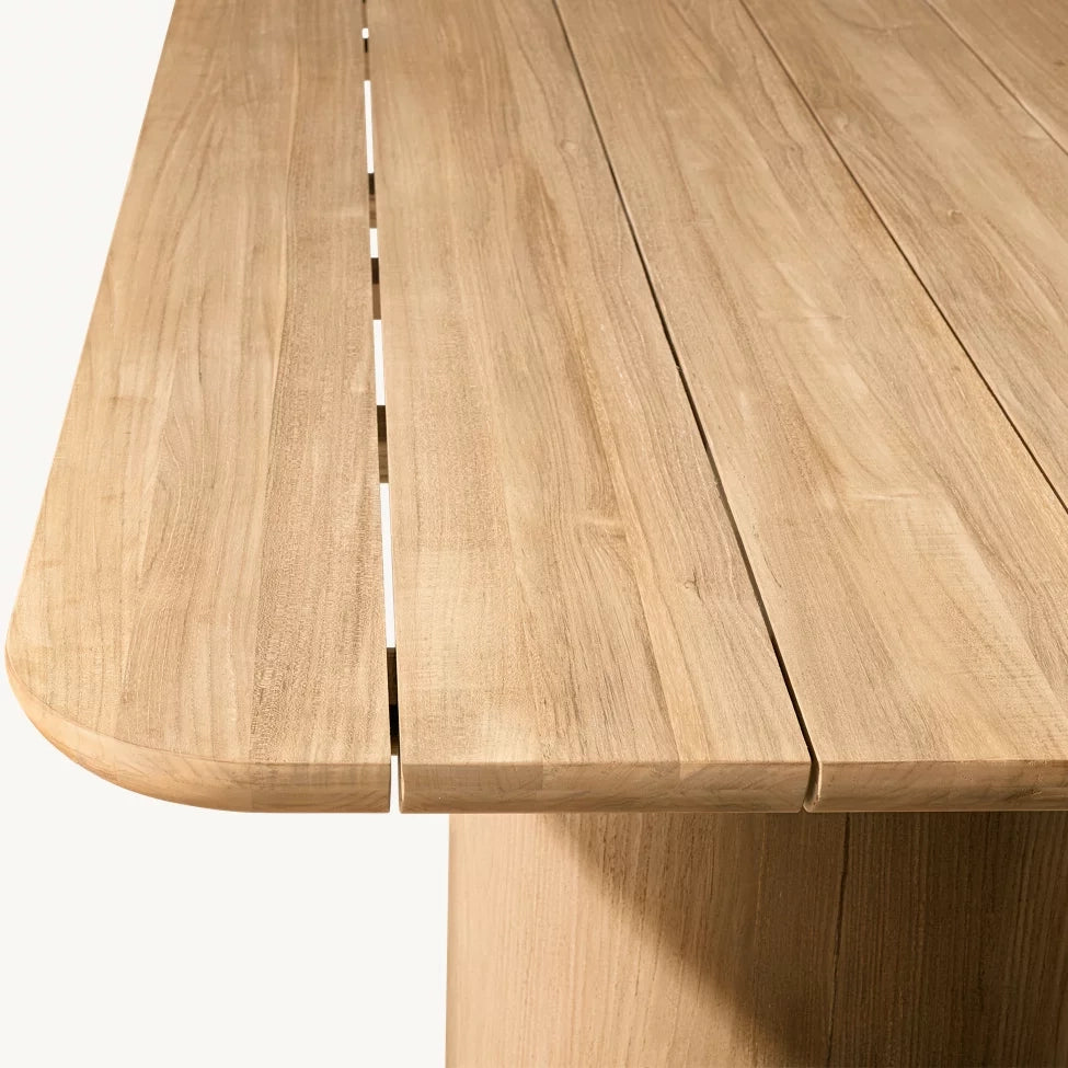 Teyric Teak Rectangular Dining Table