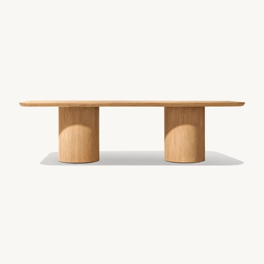 Teyric Teak Rectangular Dining Table